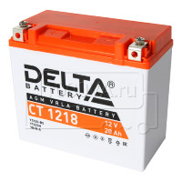 Deltа CT 1218 Мотоаккумулятор, 12В, 20А/ч