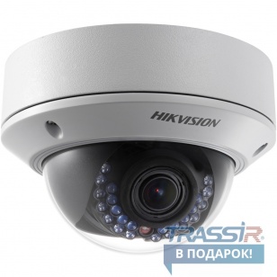 Hikvision DS-2CD2732F-IS 3Мп Full HD 1080P, купольная вандалозащищенная IP-камера, уличная от -40 до +60, день/ночь