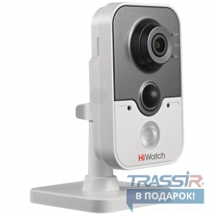 Hikvision DS-N241 компактная IP-камера день/ночь, фиксированный объектив 4мм, 2.8мм