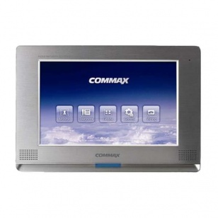 Commax CDV-1020AQ (Серебро) Монитор цветного видеодомофона, 10.2'', 4 канала, hands free