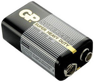 Батарея GP Supercell 1604S 6F22 9V (1шт/уп)