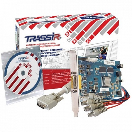 TRASSIR (DSSL) Silen 960H-16 система видеозахвата с аппаратным сжатием 12 fps