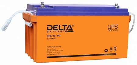 Deltа HRL12-80 Аккумулятор герметизированный cвинцово-кислотный