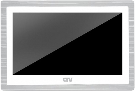CTV M4104AHD W Монитор цветного видеодомофона, 10&amp;quot;, Hands free, microSD до 128ГБ