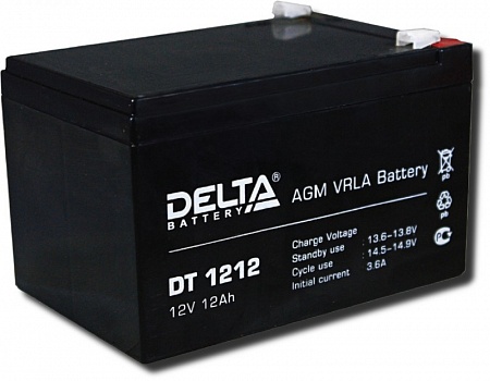 Deltа DT1212 Аккумулятор герметичный свинцово-кислотный
