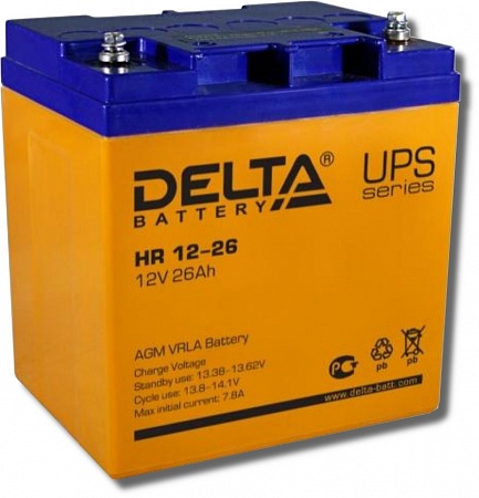 Deltа HR 12-26 Аккумулятор герметизированный cвинцово-кислотный