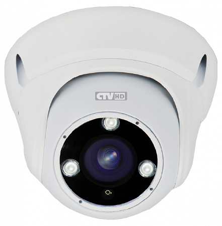 CTV HDD282A MZ Видеокамера AHD купольная всепогодного исполнения 2.0 M