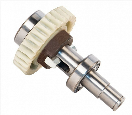 Doorhan DHSL011 в сборе для Sliding-1300/2100 Рабочий вал двигателя c шестеренкой и подшипниками