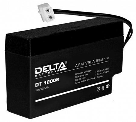 Deltа DT12008 Аккумулятор герметичный свинцово-кислотный