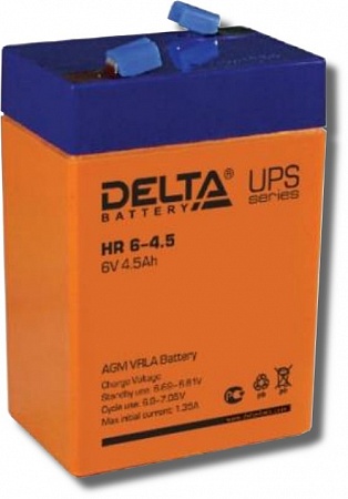 Deltа HR6-4.5 Аккумулятор герметизированный cвинцово-кислотный