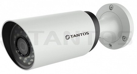 Tantos TSi-Pe25VP (2.8-12) 2Mp Уличная цилиндрическая камера с аналитикой, ИК подсветкой и вариофокальным объективом