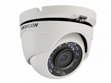 Hikvision DS-2CE56D0T-IRM 2Мп уличная купольная камера с ИК-подсветкой до 20м2Мп