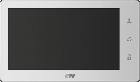 CTV M4706AHD W Монитор цветного видеодомофона, 7&amp;quot; (touch screen)