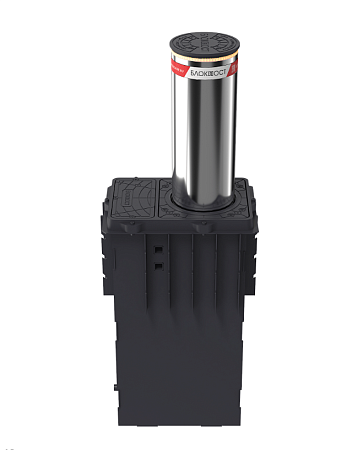 Блокпост К4 из нержавеющей стали Стационарный противотаранный боллард