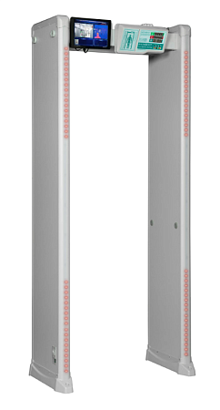 Блокпост PC Z 1800 M K с тепловизионной системой Delta 100 Арочный металлодетектор со встроенным термодатчиком