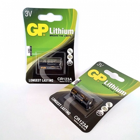 GP Lithium CR123A Батарея (1шт/уп)