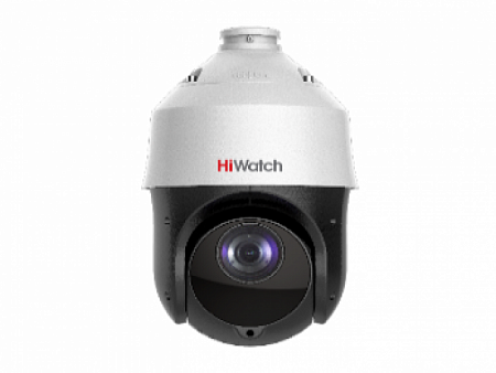 HiWatch DS-I225 2Mp Уличная поворотная IP-видеокамера, 1/2.8'' Progressive Scan CMOS, 25x, а 57.6°-2.5°, ИК-фильтр, H.265+/H.265/H.264+/H.264/MJPEG, 0.005лк@F1.6, 1920х1080@25к/с, WDR(120dB)/3D DNR/HLC/EIS/антитуман/BLC, аудио вход/выход: 1/1, обнаружение