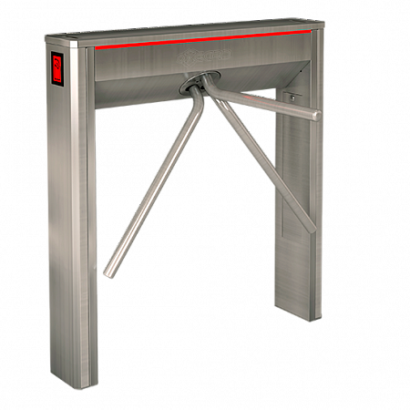 Oxgard Cube С-04-НК (с картоприемником) (ВЗР2359-06) Тумбовый турникет из нержавеющей стали