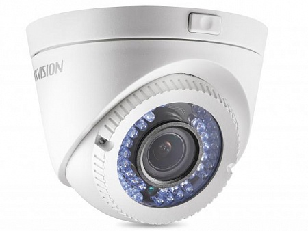 Hikvision DS-2CE56C2T-VFIR3 1Мп уличная купольная HD-TVI камера с ИК-подсветкой до 40м1.3Мп CMOS