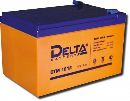 Deltа DTM1212 Аккумулятор герметичный свинцово-кислотный