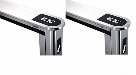 PERCo PERCo-STC-01S Комплект крышек (2 шт) из нерж. стали для турникета PERCo-ST-01