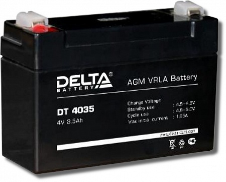 Deltа DT4035 Аккумулятор герметизированный cвинцово-кислотный