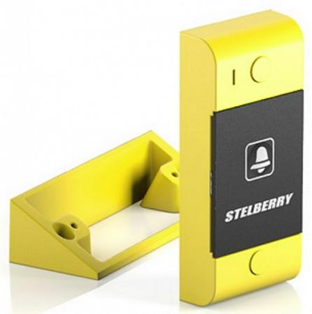Stelberry S-132 (жёлтый) Абонентская панель для МГН с кнопкой &quot;Вызов&quot; и реле для Stelberry S-740/S-760