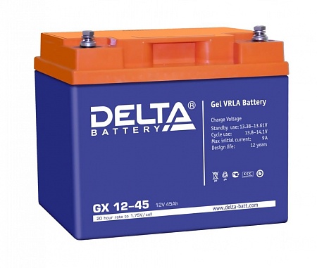 Deltа GX 12-45 аккумуляторная батарея
