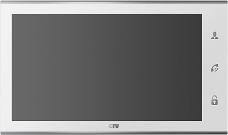 CTV M4105AHD W Монитор цветного видеодомофона, 10&amp;quot; (Full HD)