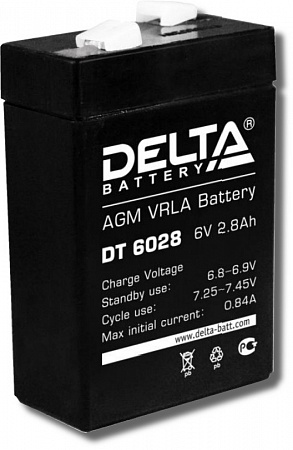 Deltа DT6028 Аккумулятор герметизированный cвинцово-кислотный