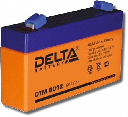 Deltа DTM6012 Аккумулятор герметизированный cвинцово-кислотный