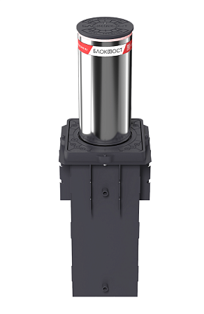 Блокпост К4 из нержавеющей стали Полуавтоматический боллард